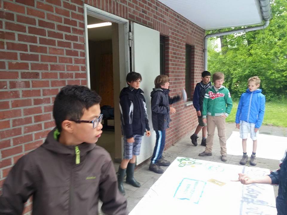 Sint-Martinus den XIIde - Graffiti activiteit WK 2015